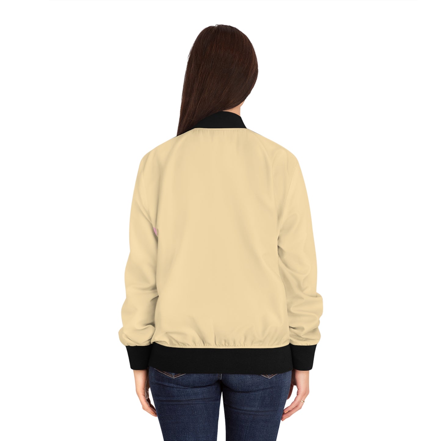 Coral Peacocks Womens Bomber Jacket.