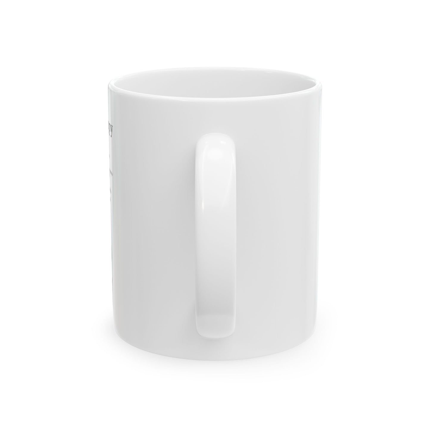 Be Happy Ceramic Mug, (11oz, 15oz)