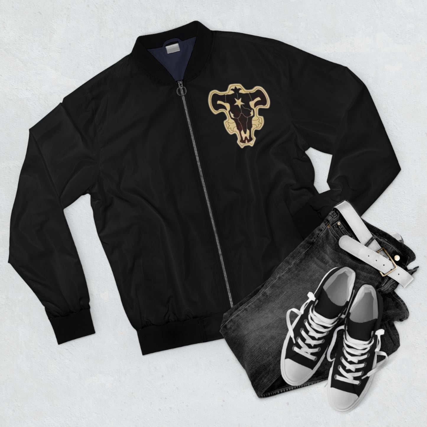 Black Bulls (Black Clover) Bomber Jacket.