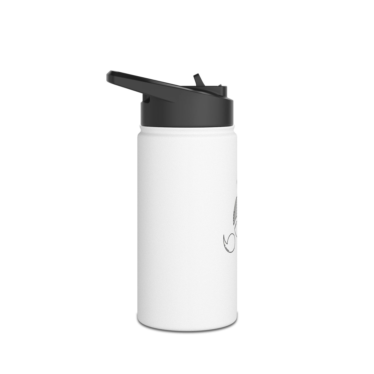 Uchiha Crest Stainless Steel Water Bottle.