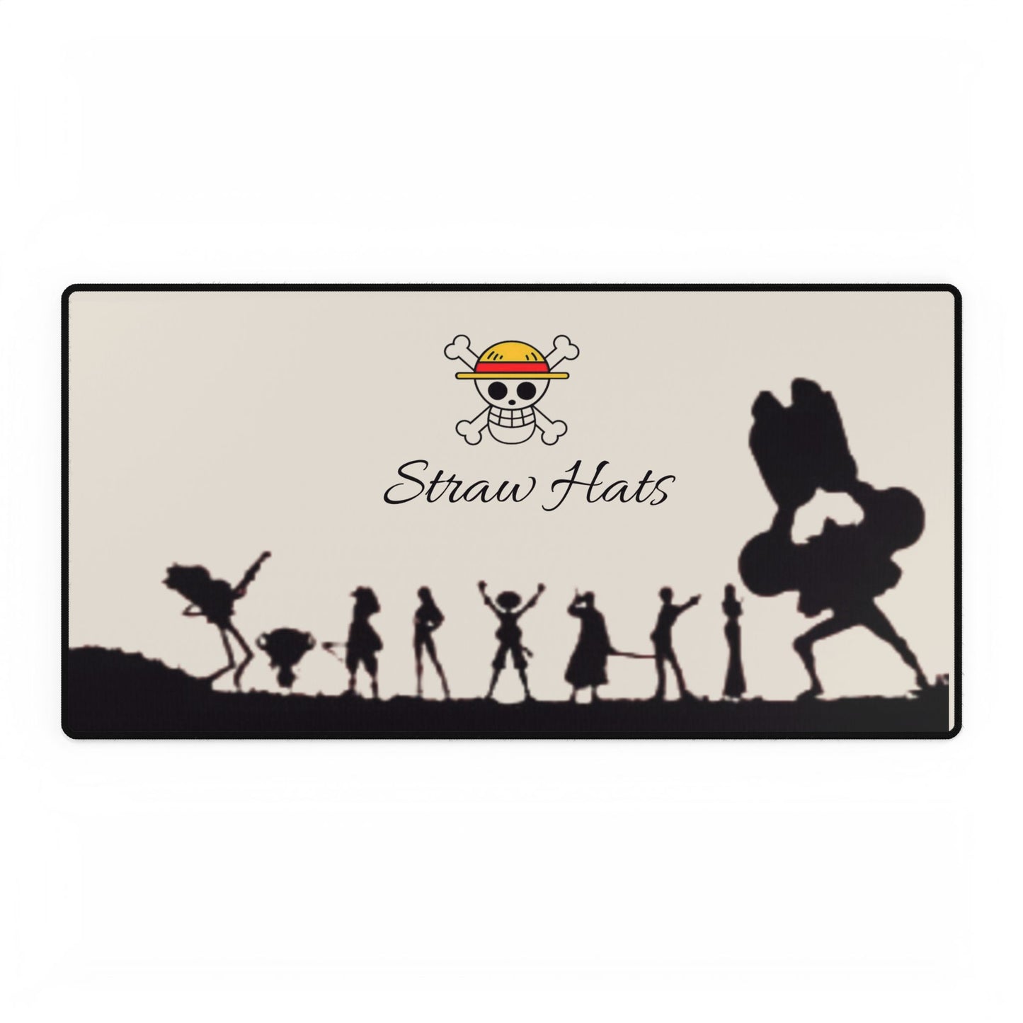 Straw Hat Desk Mat.