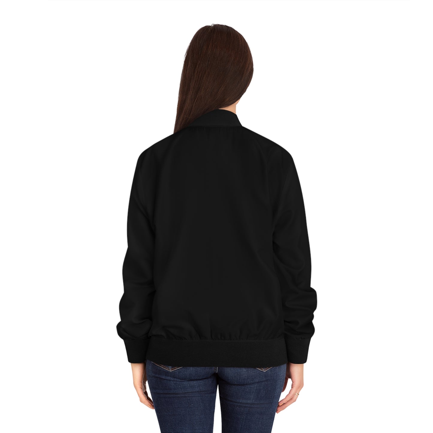 Black Bulls Women's Bomber Jacket