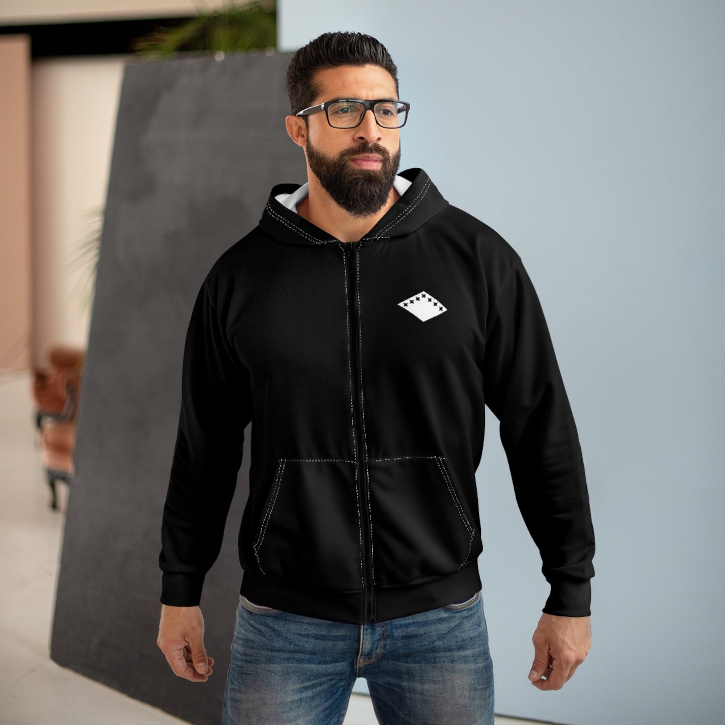 Bleach Squad 11 Zip Hoodie.