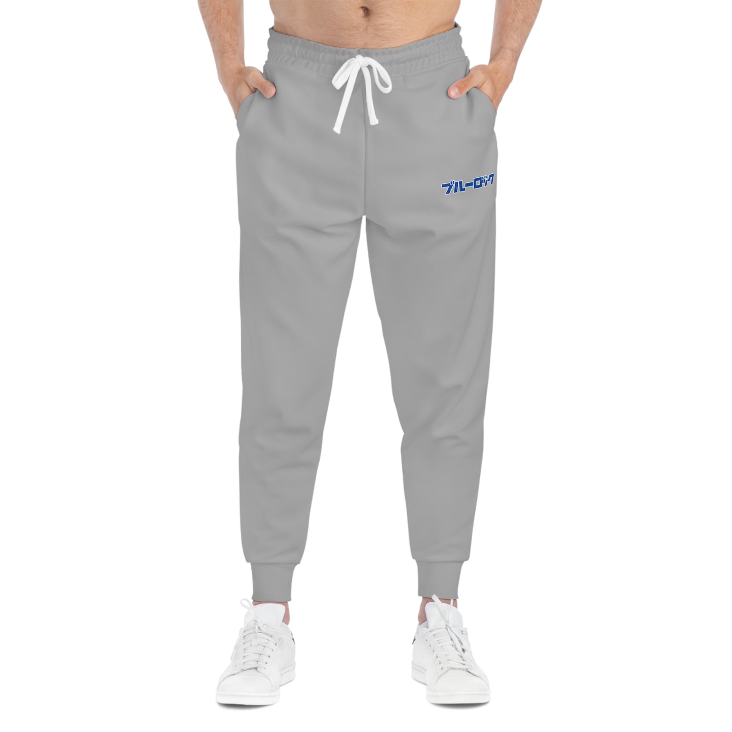 Grey Blue Lock Joggers.