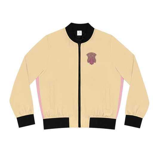 Coral Peacocks Womens Bomber Jacket.